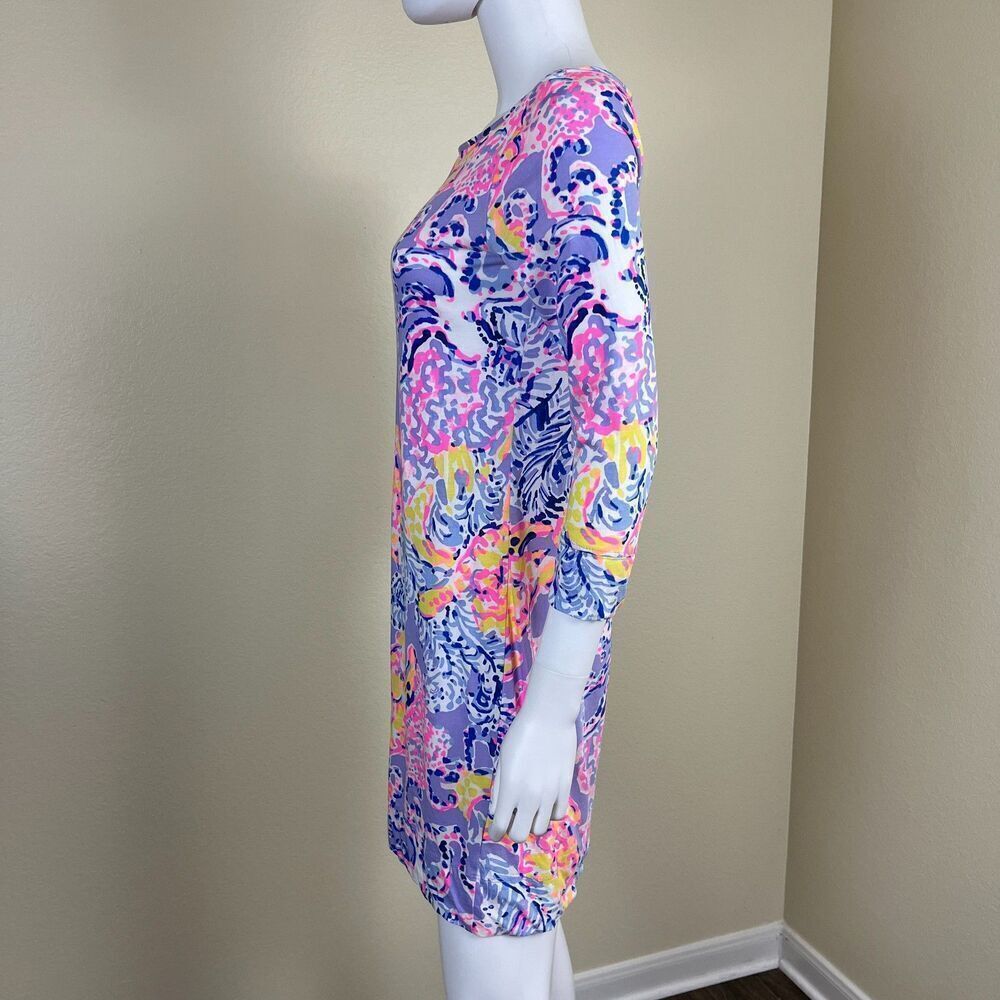 Lilly Pulitzer Womens Size S Marlowe Shift Shirt Dress Pima Cotton Preppy Resort - Picture 11 of 14